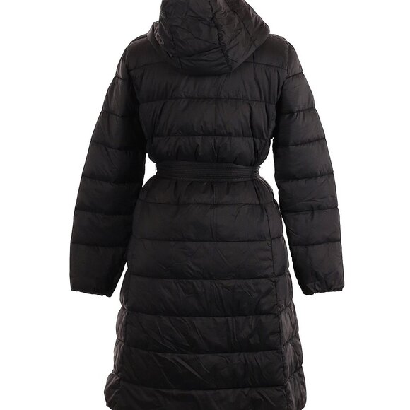 Hooded Black Puffer - Picture 2 of 3